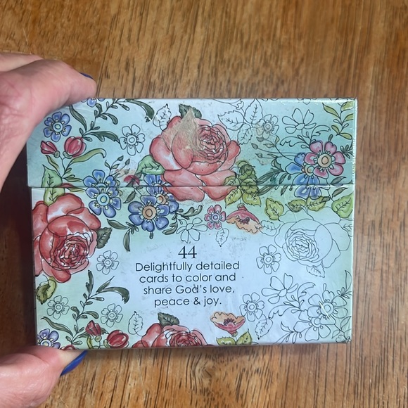 NWT in box Colorful Blessings: Cards to Color and Share - Picture 2 of 7